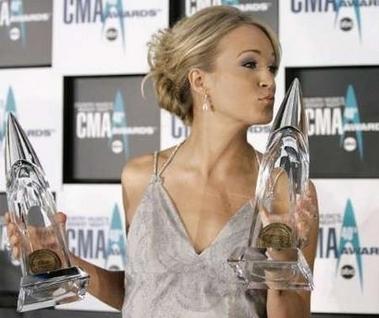 carrie underwood cma.  Country Music Awards last week, with Carrie Underwood leading the way.